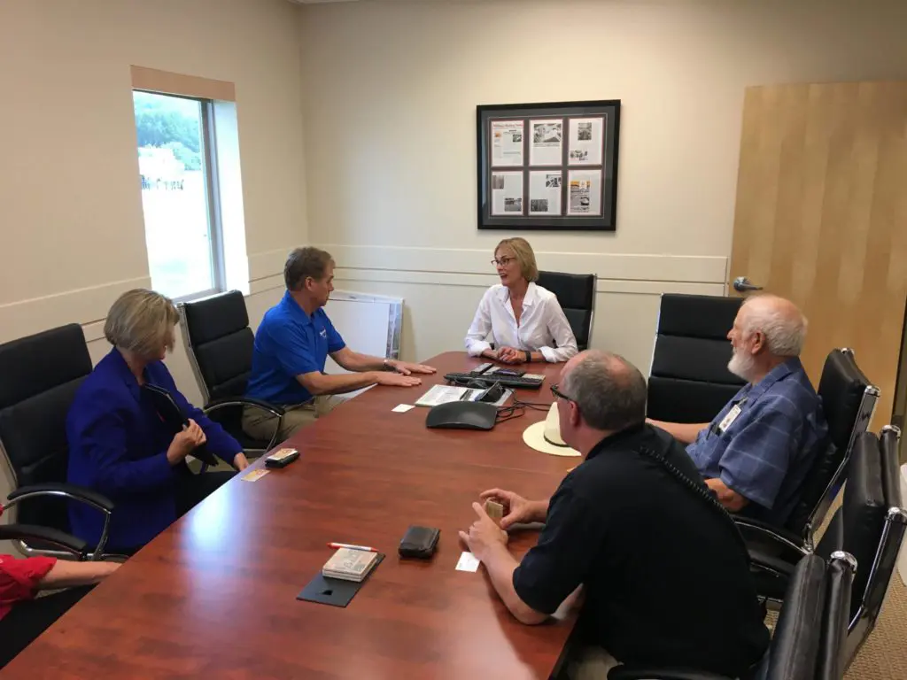 Lt. Governor Suzanne Crouch Visits Siemer Milling