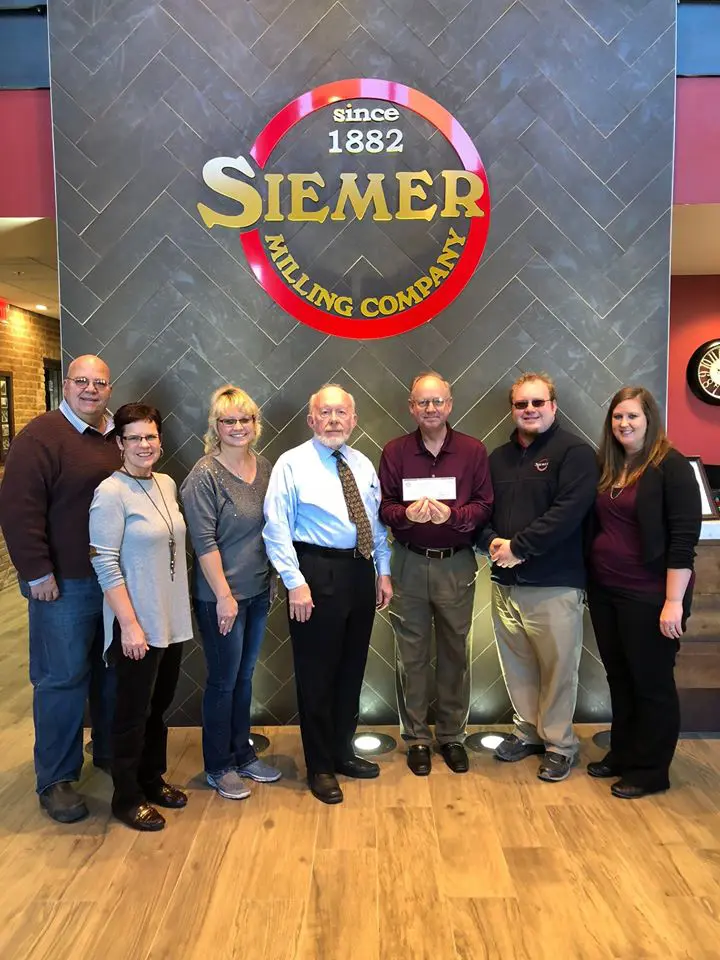 Siemer Milling Company recognized by Effingham County United Way