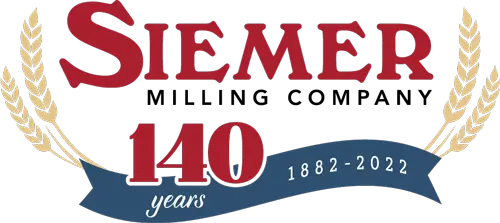 Siemer Milling Company 140 years logo
